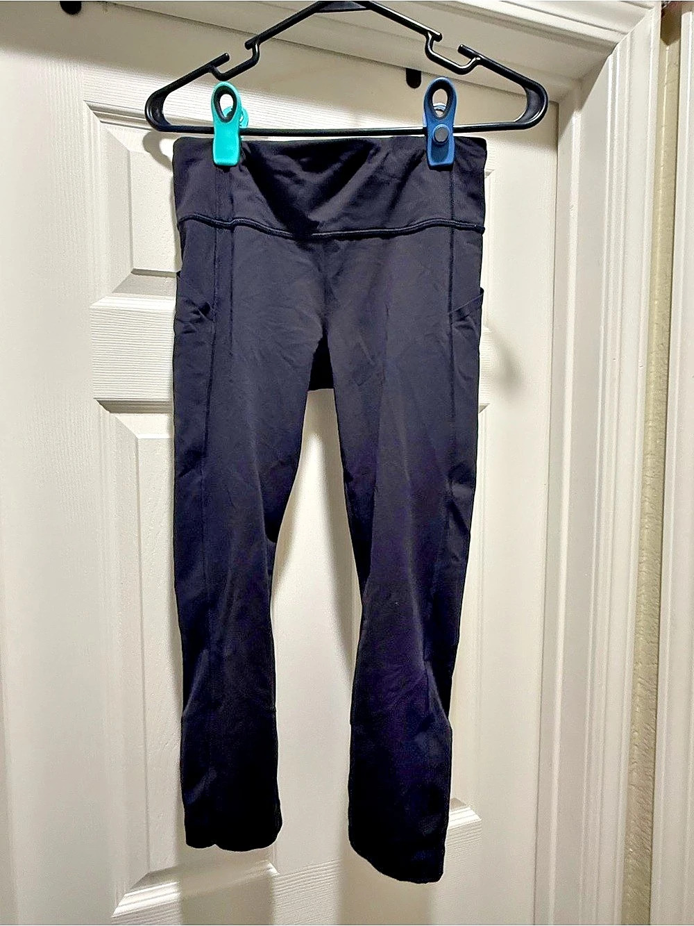 Lululemon Invigorate High-Rise Crop 23" Black Leggings